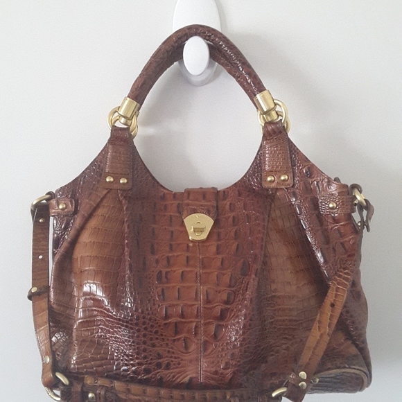 Brahmin Dagny Bag Pecan Melbourne/RARE! - Picture 1 of 15